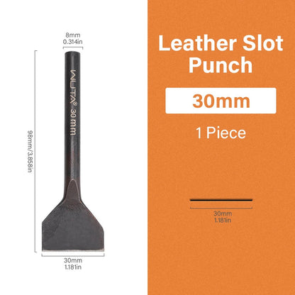 Leather Slotted Punch Tools Sharp Straight Slot Cutter DIY Leather Craft Tools|WUTA