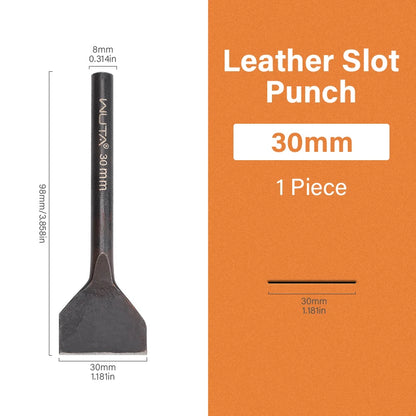 Leather Slotted Punch Tools Sharp Straight Slot Cutter DIY Leather Craft Tools|WUTA