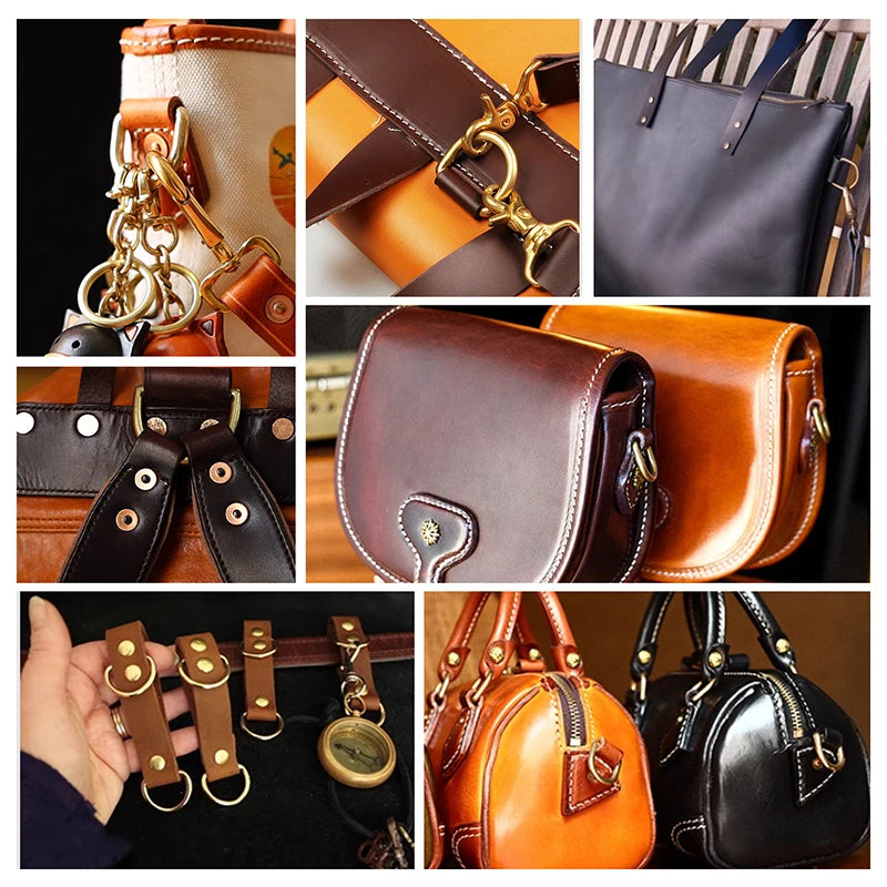 Stainless Steel No Interface Brass D Ring Buckle Dog Collar Ring| WUTA