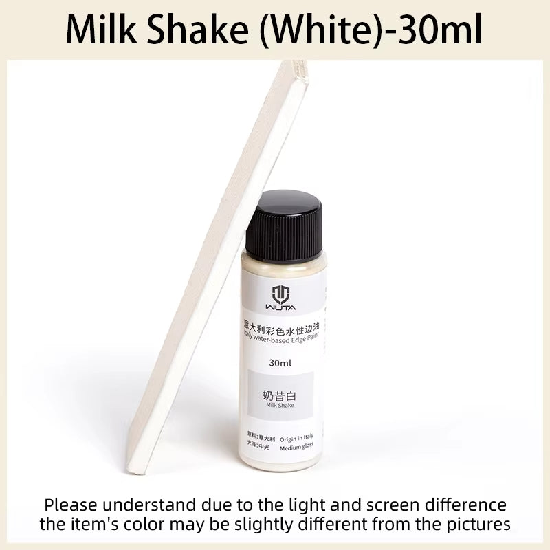 WUTA 30ml Professional Leather Edge Paint Oil Dye Edge Dressing Color Coats Leather Finish Supplies DIY Craft Leather Shoe Edges