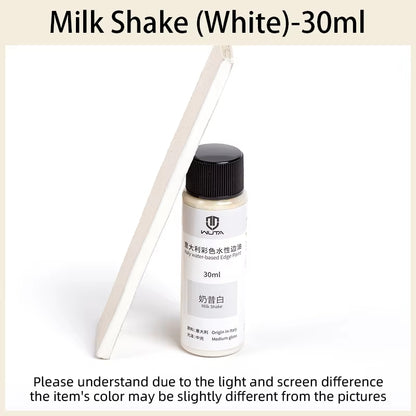 WUTA 30ml Professional Leather Edge Paint Oil Dye Edge Dressing Color Coats Leather Finish Supplies DIY Craft Leather Shoe Edges