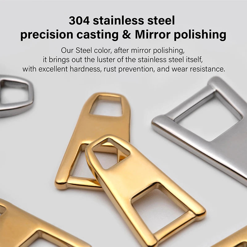 Stainless Steel Trapezoidal Zipper Puller Replacement Zipper Slider Easy Zipper | WUTA