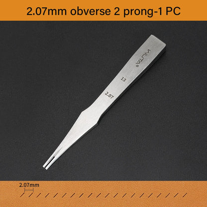 Newest Leather Chisel Punch French Style Pricking Iron Punching Tool 1.92-6.75mm|WUTA