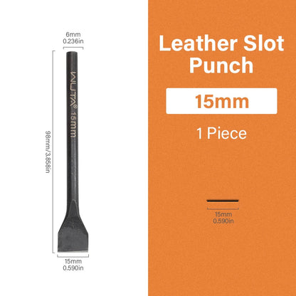 Leather Slotted Punch Tools Sharp Straight Slot Cutter DIY Leather Craft Tools|WUTA