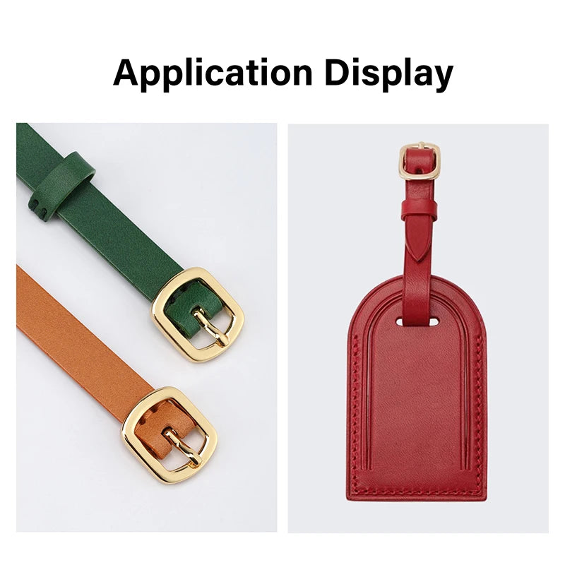 WUTA 20 pcs Senior Mini Belt Strap Buckle Metal Doll Buckles Pin Buckle