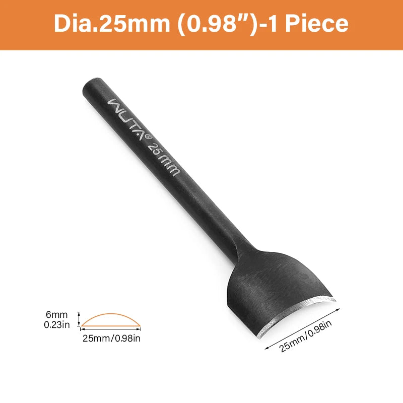 Leather Corner Punch Cutter Knife 1/4 Round Punches Arc-Shaped Cutting Die DIY Strap Belt Wallet Leather Craft Tools | WUTA