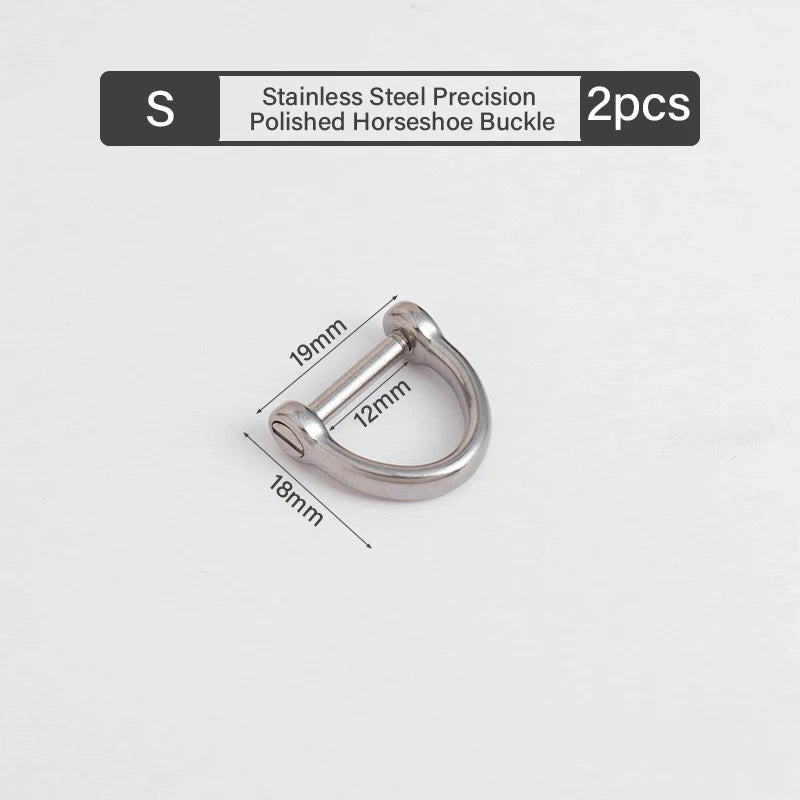 U Shackle D Ring Shackles Horseshoe Buckle 3 Types Ring | WUTA