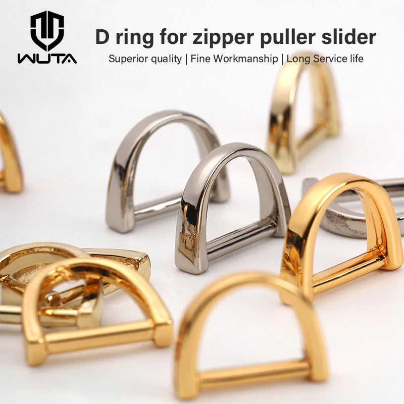 Zinc Alloy D Ring Metal Zipper Pulle Buckle For Luggage Accessories | WUTA