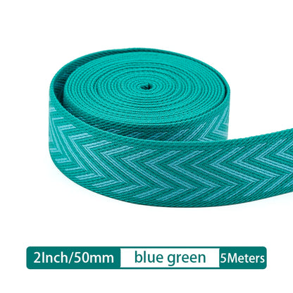 5M Arrow Pattern Cotton Webbing Replacement Shoulder Strap for Crossbody Bag |WUTA