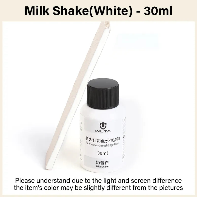 WUTA 30ml Professional Leather Edge Paint Oil Dye Edge Dressing Color Coats Leather Finish Supplies DIY Craft Leather Shoe Edges
