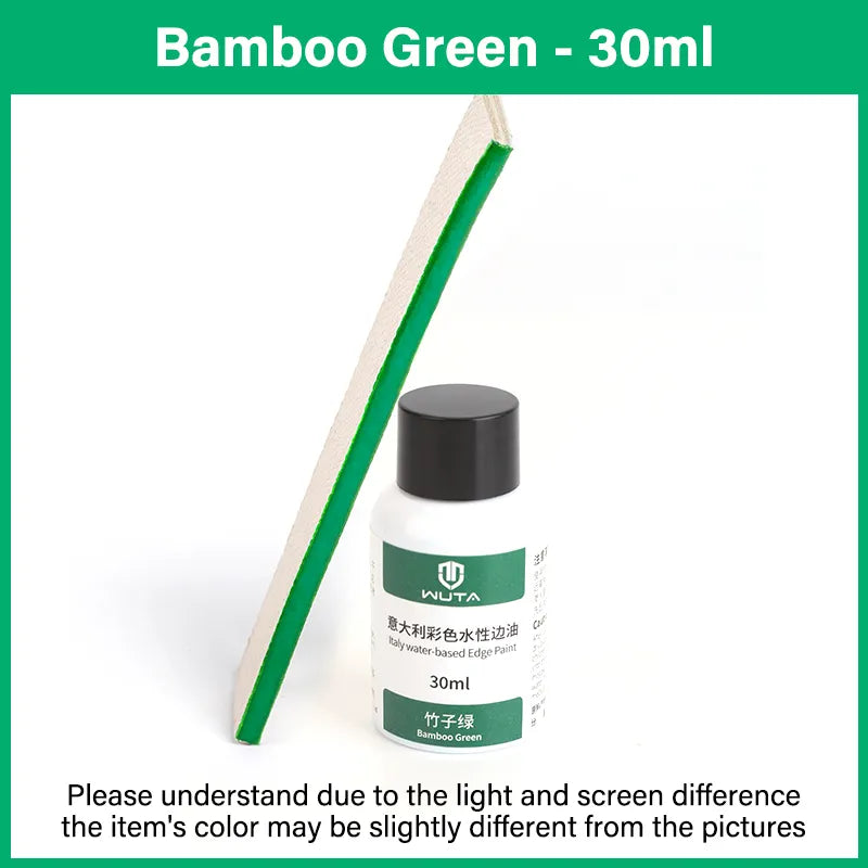 WUTA 30ml Professional Leather Edge Paint Oil Dye Edge Dressing Color Coats Leather Finish Supplies DIY Craft Leather Shoe Edges