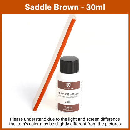 WUTA 30ml Professional Leather Edge Paint Oil Dye Edge Dressing Color Coats Leather Finish Supplies DIY Craft Leather Shoe Edges