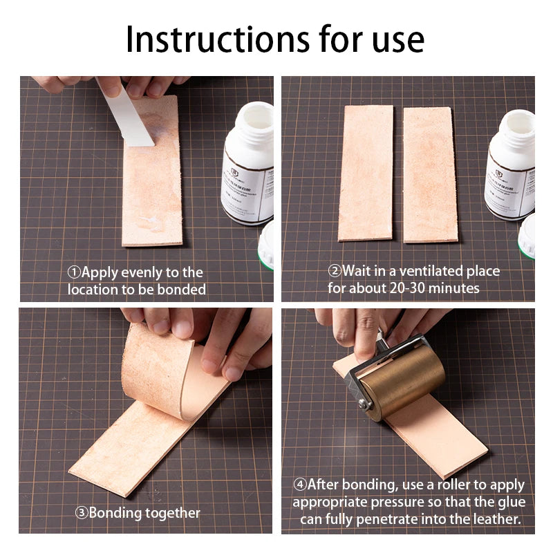 Leather Cement White Glue Water Based Repair For Leather | WUTA