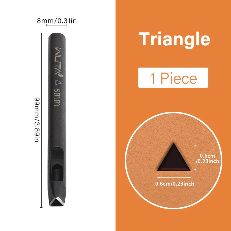 5mm Flower Leather Belt Hole Puncher DIY Craft for Leather| WUTA