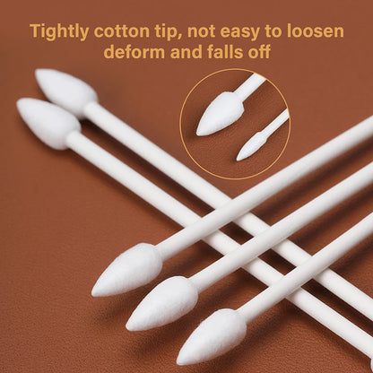 Cotton Swabs Sponge Stick Double Pointed Cotton Buds | WUTA