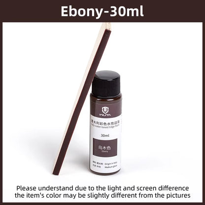 WUTA 30ml Professional Leather Edge Paint Oil Dye Edge Dressing Color Coats Leather Finish Supplies DIY Craft Leather Shoe Edges