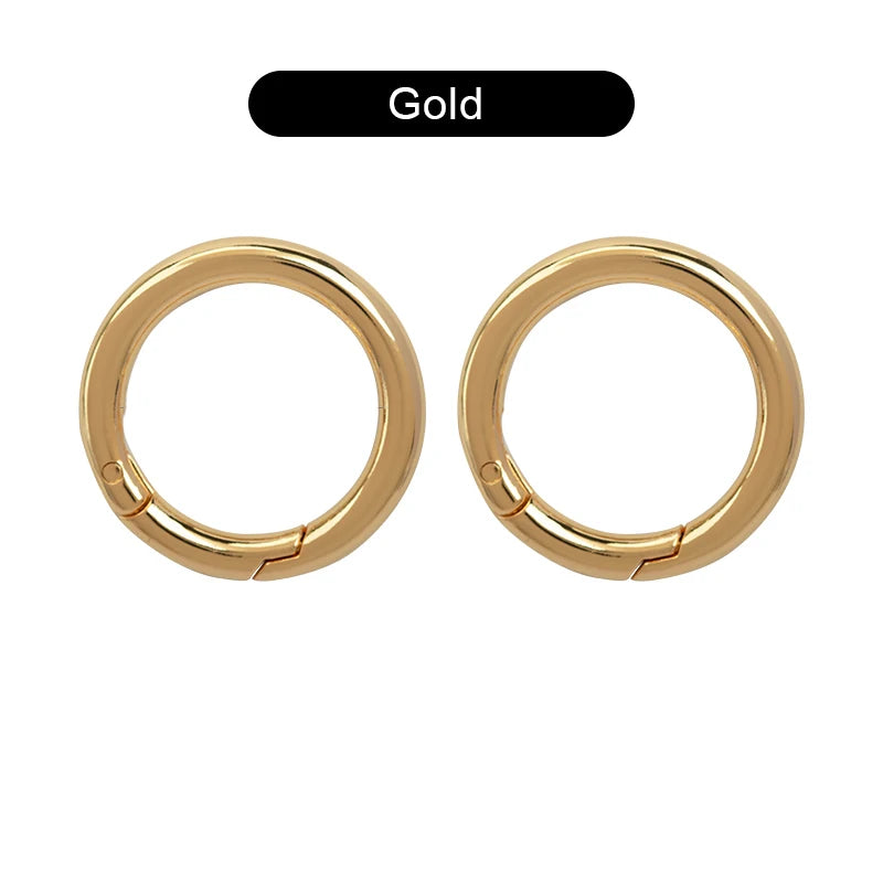 O Ring Carabiner Keychain Fob Connector Snap Hook Clip for Bags | WUTA