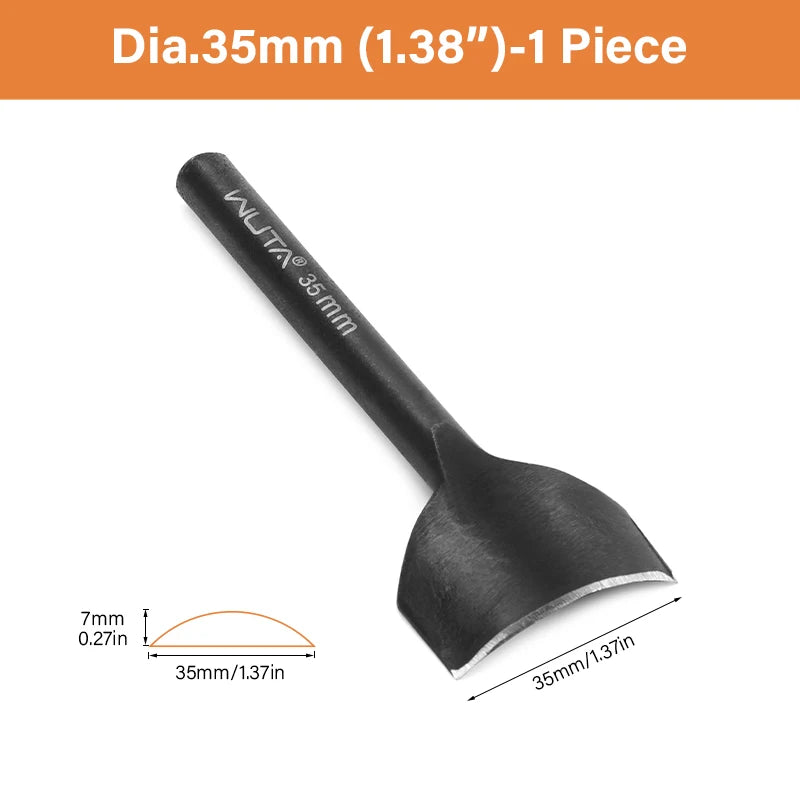 Leather Corner Punch Cutter Knife 1/4 Round Punches Arc-Shaped Cutting Die DIY Strap Belt Wallet Leather Craft Tools | WUTA