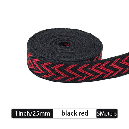 5M Arrow Pattern Cotton Webbing Replacement Shoulder Strap for Crossbody Bag |WUTA
