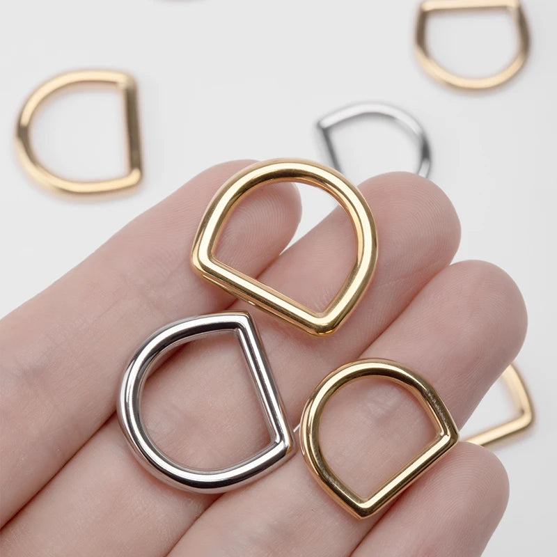 Stainless Steel Double D-Ring Buckle for Handbags|WUTA