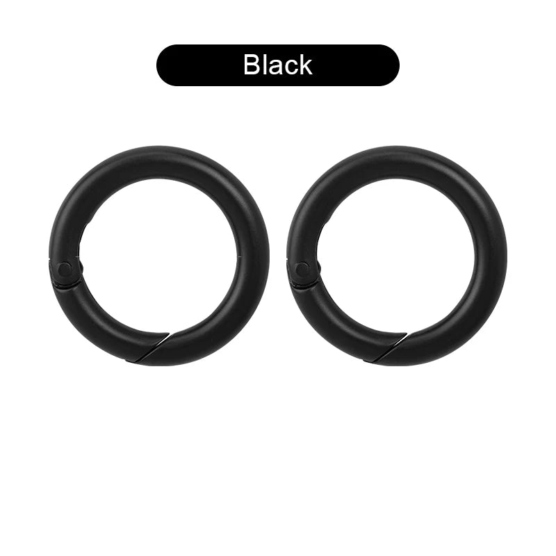 O Ring Carabiner Keychain Fob Connector Snap Hook Clip for Bags | WUTA