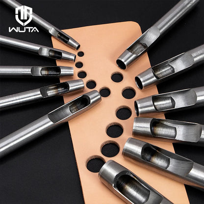 WUTA Basic 23-40mm Leather Round Hole Hollow Punch Tool