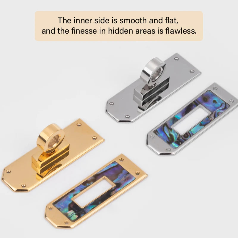 Luxury Bag Padlock Twist Lock Turn Clasp Rotary With Colorful Shell | WUTA