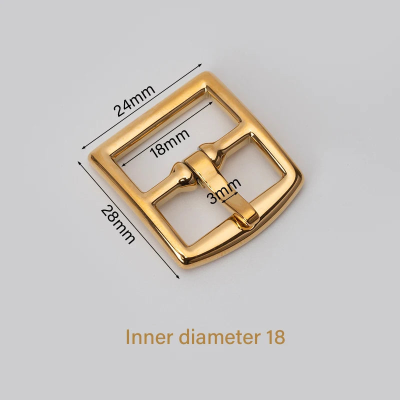 Stainless Steel Tri-Glide Belt Buckle for Leather Craft|WUTA