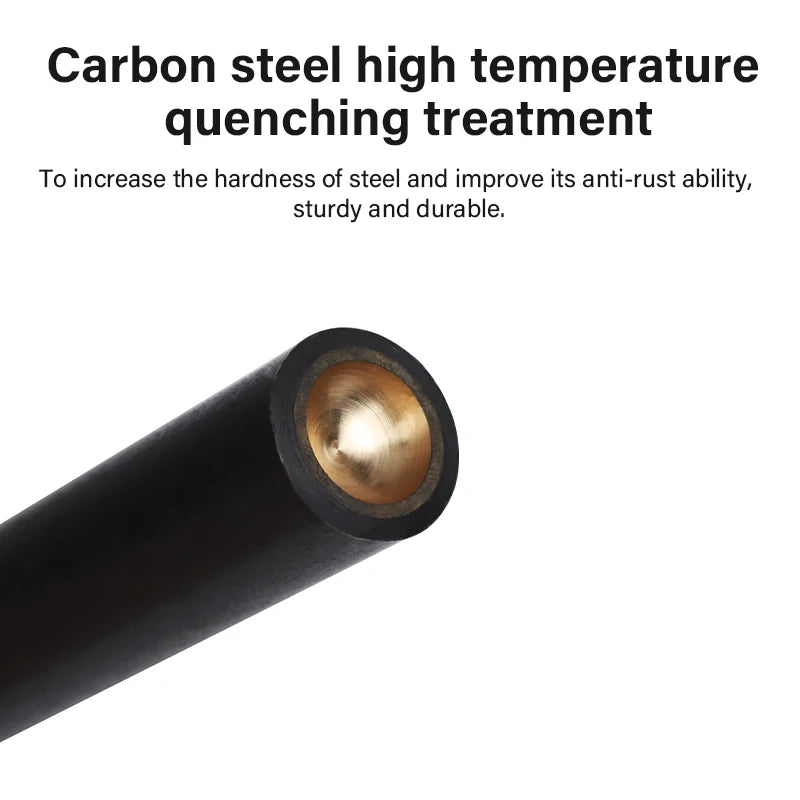 Mushroom Domed Rivets Setting Tool Steel Spike Studs Fixing Setter for Leather Craft Bags Shoes | WUTA