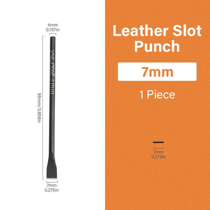 Leather Slotted Punch Tools Sharp Straight Slot Cutter DIY Leather Craft Tools|WUTA