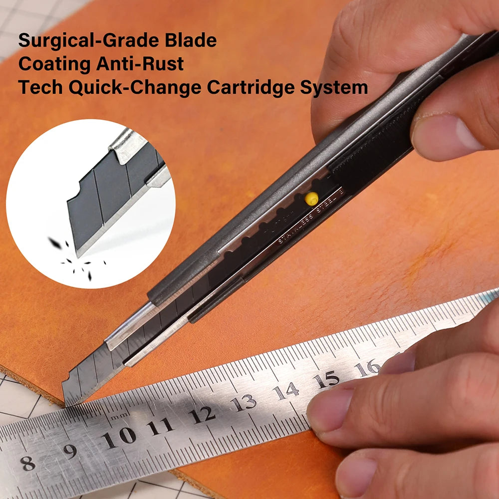 Pen Blade Retractable Blade Utility Knife Leather Cutter Paper Pen Engraving Kni ...