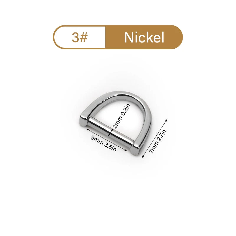 Zinc Alloy D Ring Metal Zipper Pulle Buckle For Luggage Accessories | WUTA