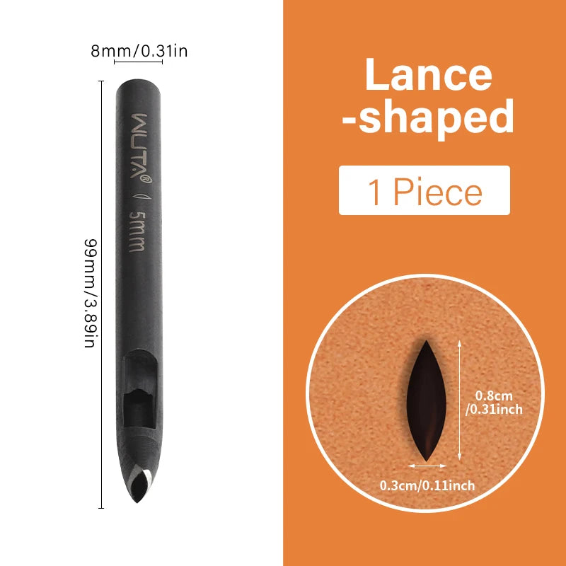 5mm Flower Leather Belt Hole Puncher DIY Craft for Leather| WUTA