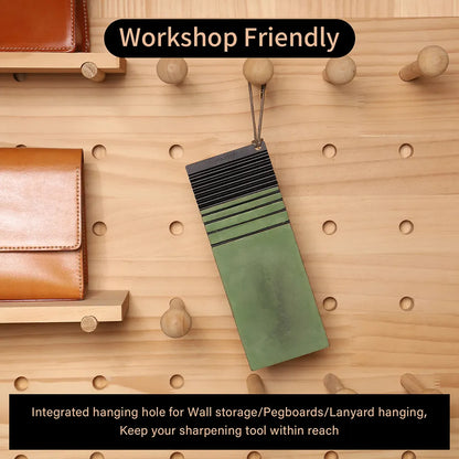 WUTA Edge Beveler Sharpener – Multifunctional Leather Sharpening Tool for Edge Bevelers & Knives