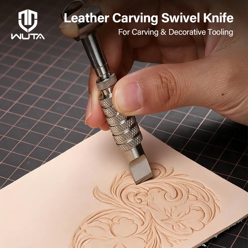 Adjustable Leather Carving Swivel Knife | WUTA