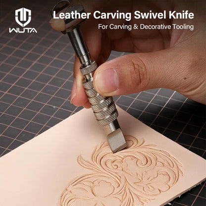Adjustable Leather Carving Swivel Knife | WUTA