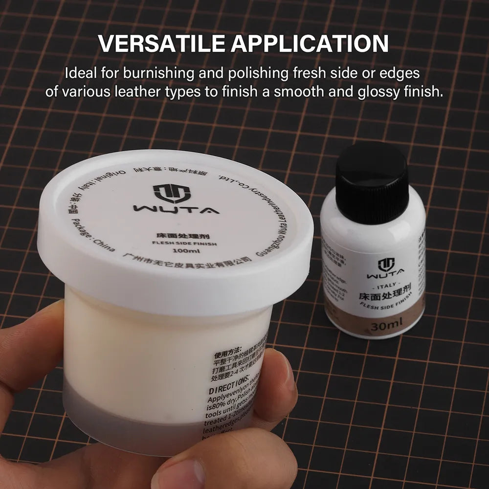 Leather Protectant Gum Leather Finish Tokonole Rougher Burnisher Gum Handcraft CMC Clear | WUTA