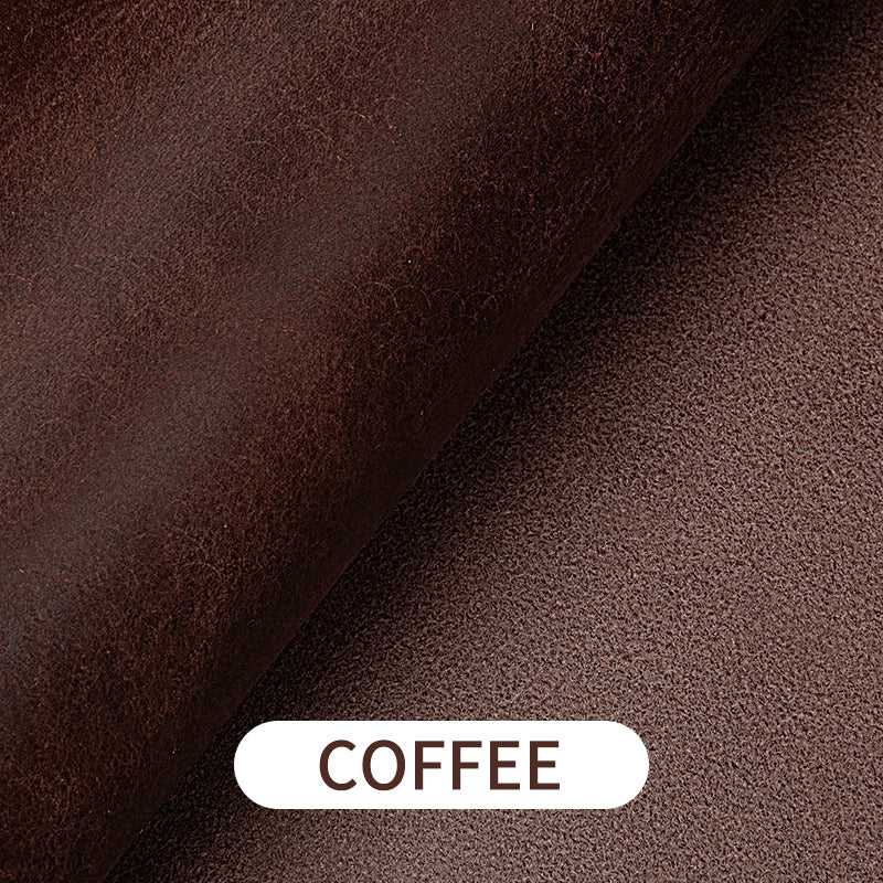 5 Sq.ft Vintage Frosted Vegetable tanned Cowhide Leather First Layer Genuine Leather | WUTA