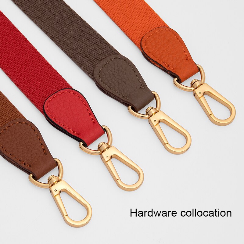 Solid Color 5 Meter Webbing Straps Canvas Belt For Bag Strap Accessories | WUTA