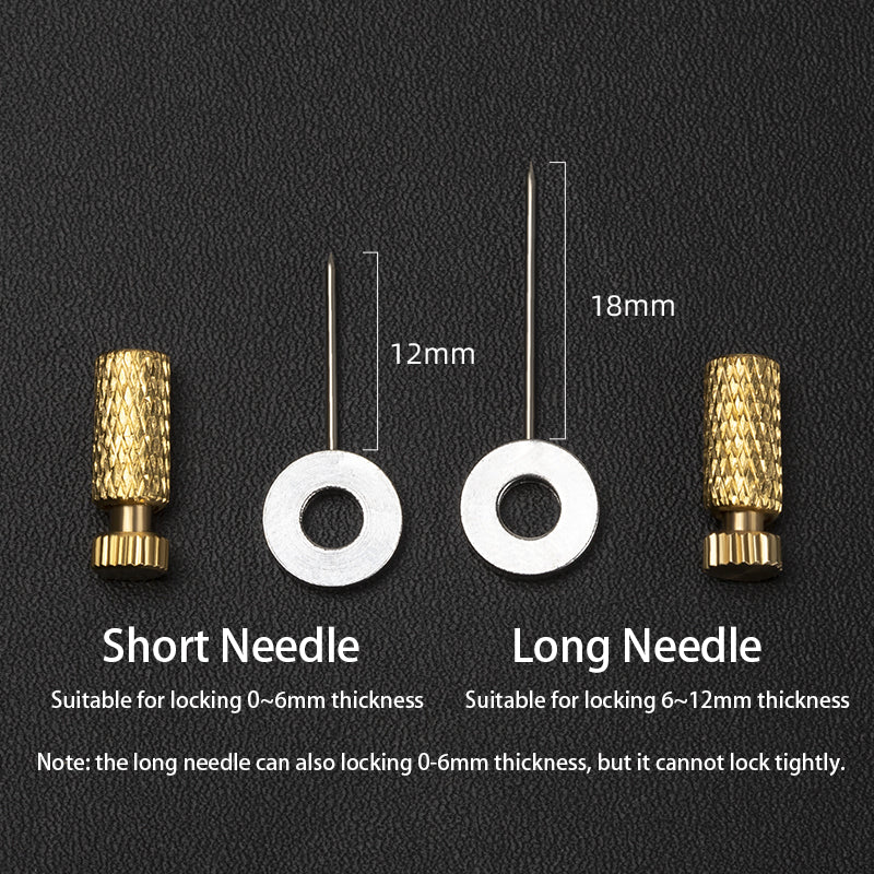 Leather Suture Positioning Needle Hand Sewing Position Located Tools Stitching Fixed Tool | WUTA