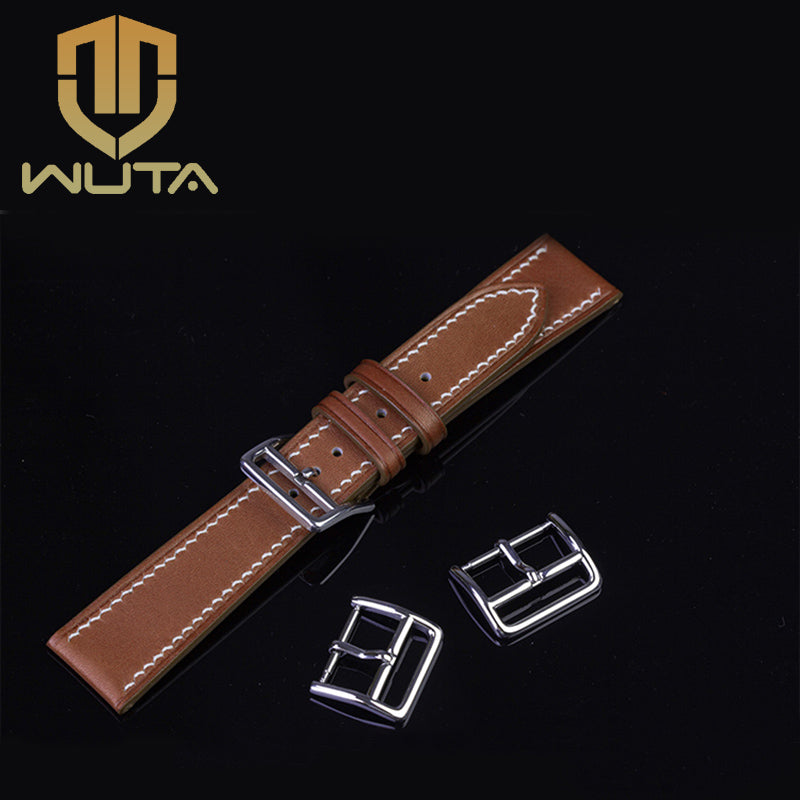 1pcs Stainless Steel Watch Pin Buckle 38/42mm Metal Watch Strap Clasp | WUTA