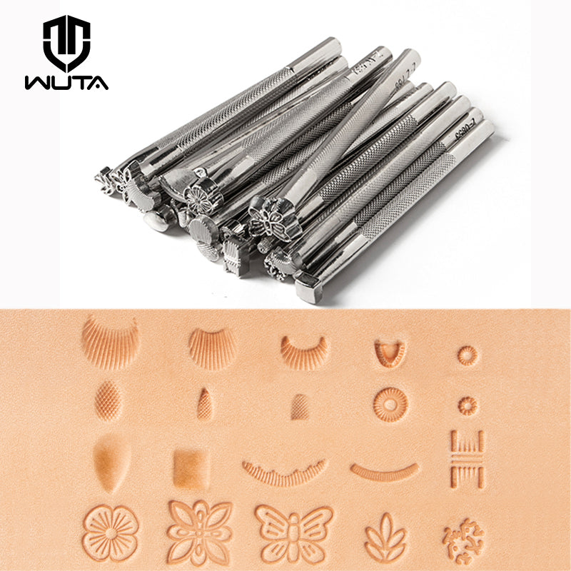 Premium Leather Stamping Tools for Professional Crafters - 20Pcs | WUTA