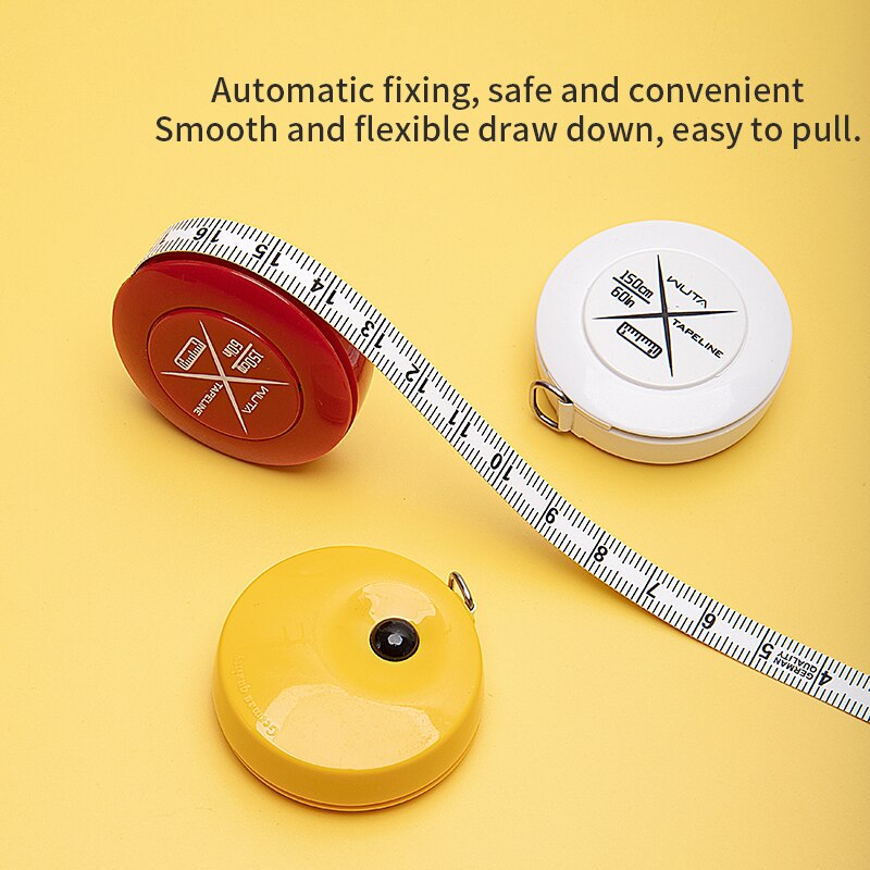 Medical Roll Ruler Sticker Mini Portable Retractable Ruler Tape Measure,Centimeter Inch Roll Tape ...