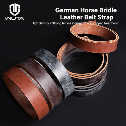 German Horse Bridle Leather Strap Belt Strip | WUTA