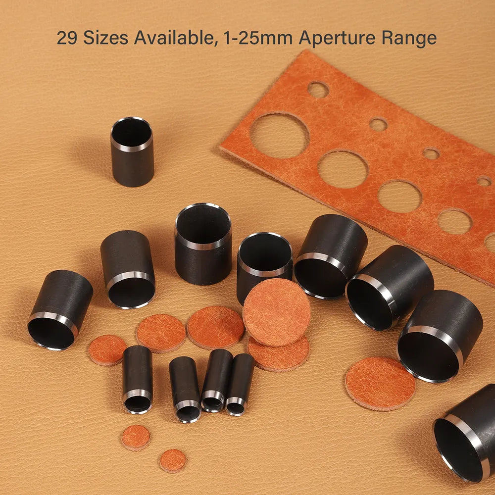 WUTA Leather Circle Cutter Tool-Circle Hole Punch Cutter for Leather, Crafts & DIY Projects