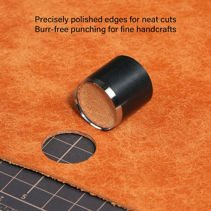 WUTA Leather Circle Cutter Tool-Circle Hole Punch Cutter for Leather, Crafts & DIY Projects