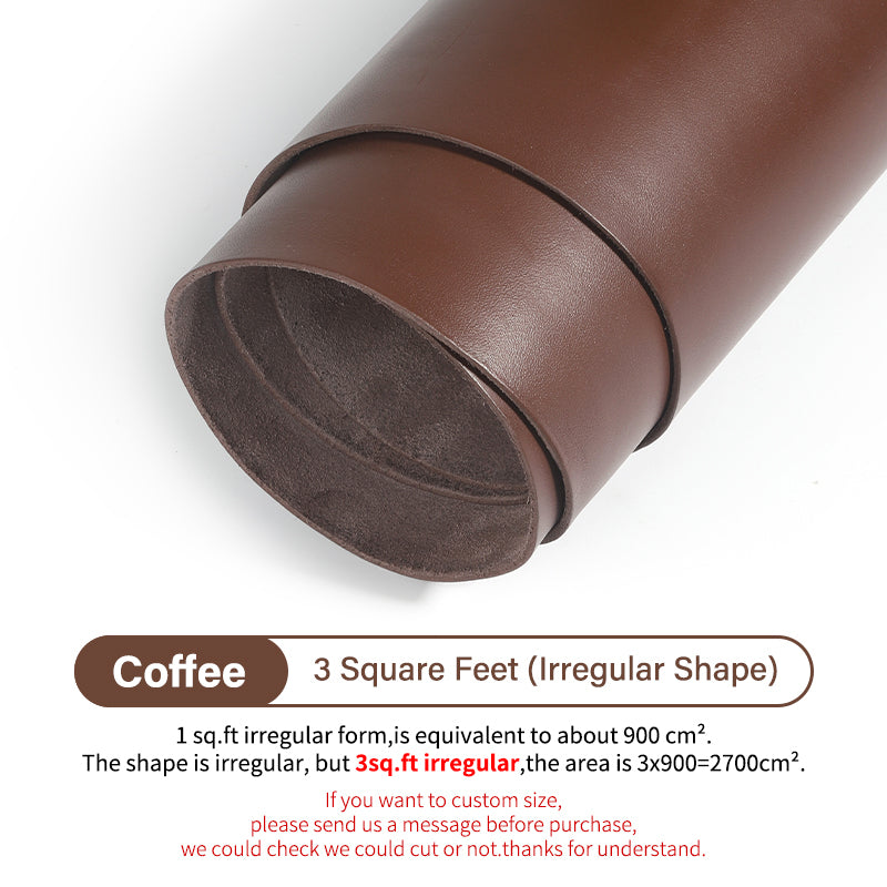 Italian Colored Vegetable Tanned Leather Top Layer Cowhide Leather| WUTA