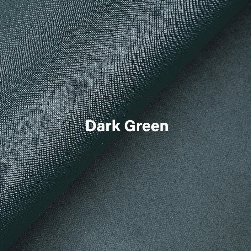 Irregular First Layer Cowhide Genuine Leather Cross Pattern Leather |WUTA