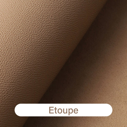 Epsom Calfskin Leather Top Grain Palm Pattern Leather 1/3/5 Sq.ft Irregular | WUTA