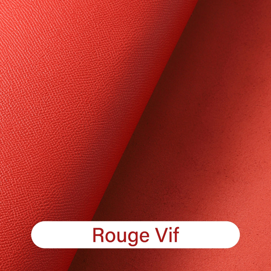 Epsom Calfskin Leather Top Grain Palm Pattern Leather 1/3/5 Sq.ft Irregular | WUTA